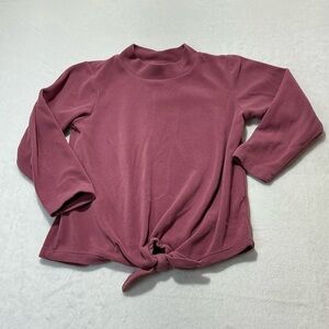 Old Navy Mauve Fleece Top